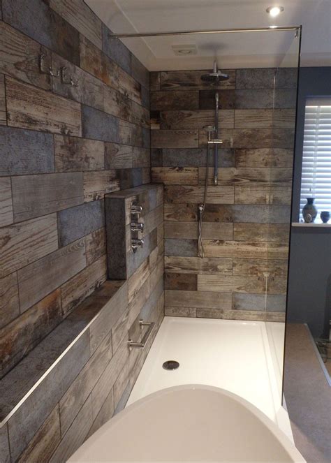 Reclaimed Wood Rachels Bathroom Transformation Walls And Floors