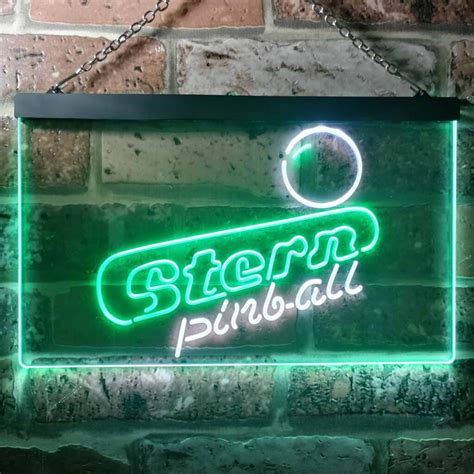 Stern Pinball Logo Led Neon Sign Neon Sign Led Sign Shop Whats