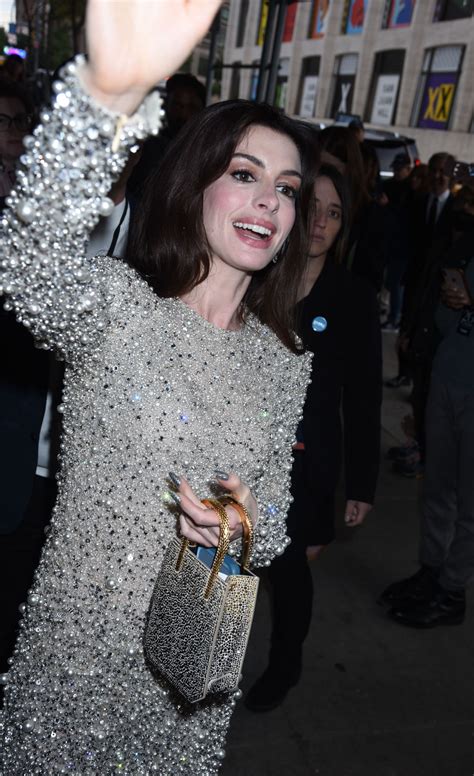 Anne Hathaway - Arrives for the "Armageddon Time" Premiere in New York