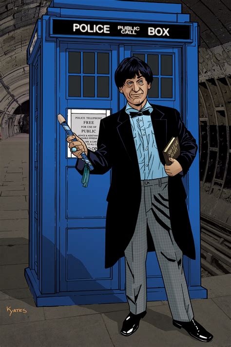 2nd Doctor And Tardis The Art Of Kelly Yates