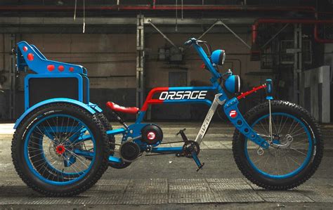 Incredible Custom Electric Tricycle By Park Road Bike Company