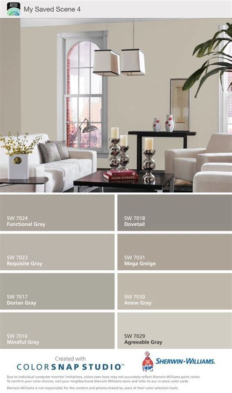 To confirm your color choices, visit. anew gray 7030 | Mega Greige & Anew Gray - Sherwin ...
