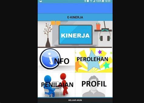 Aplikasi e-kinerja Kabupaten Kediri