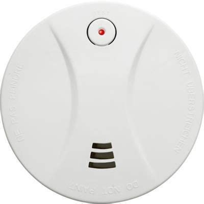 You know how important smoke detectors are, but you might not know exactly how they work. SMOKE DETECTOR ALARM in White | Safety and security ...