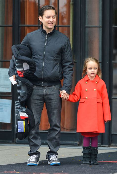 Tobey Maguire And Ruby Spend The Day With Leonardo Dicaprio Celeb Baby