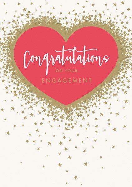 Find the perfect way to say congratulations on your engagement! Engagement Card - CONGRATULATIONS ON YOUR ENGAGEMENT