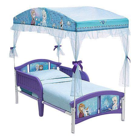 Inspired by disney's frozen, this canopy is serving serious princess vibes. Delta Disney Frozen Toddler Canopy Bed | Household Items ...