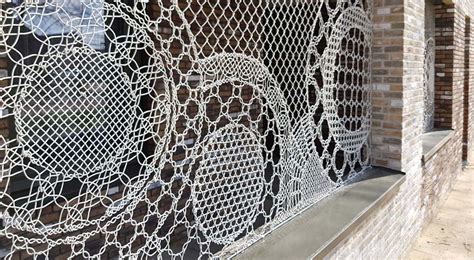 Decorative Wire Mesh Lace Fence Design Designs And Ideas On Dornob