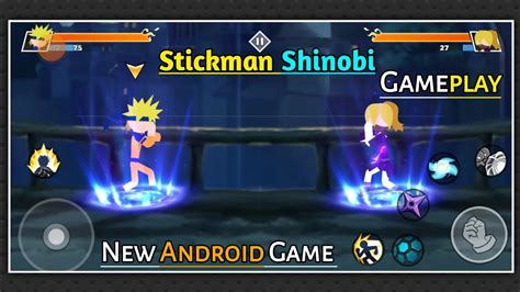 Stickman Shinobi Gameplay New Android Game Offline Youtube