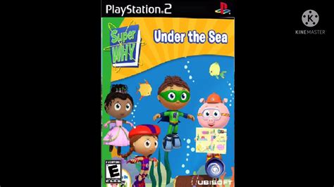 Opening To Super Why Under The Sea 2010 Ps2 Game Youtube