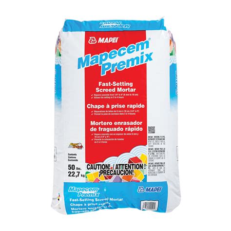 Thinset is made of cement and resins and looks. MAPECEM - Premix Fast-Setting Screed Mortar - 22.7 kg ...