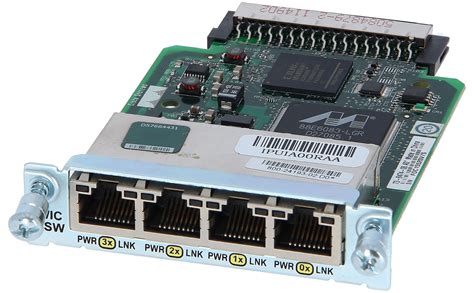 Cisco Hwic 4esw Four Port 10100 Ethernet Switch Interface Card New