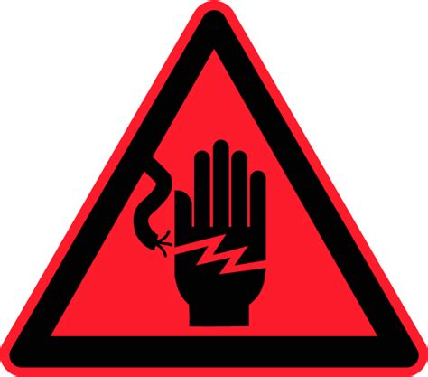 Electrical Safety Symbols Clip Art