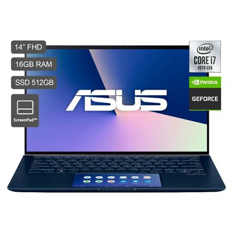 Asus Laptop Zenbook 14 Core I7 10th Gen 512g Ssd 16gb Ram 2gb Video