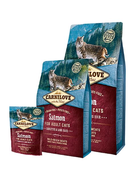 You will find grain free, natural and organic brands that meet her unique nutritional needs from our largest we carry a comprehensive list of top and popular dry, canned cat food and delicious cat food pouches recommended by vets. CARNILOVE SALMON FOR ADULT CATS GRAIN FREE CAT DRY FOOD ...