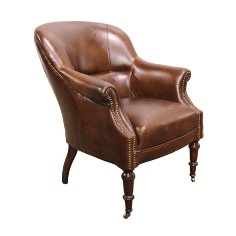 Shop pottery barn for expertly crafted upholstered armchairs. White x White Anniston Leather Arm Chair & Reviews | Wayfair