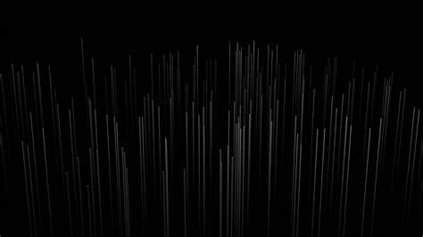 Digital Abstract 3d Render Pattern Minimal Art Black