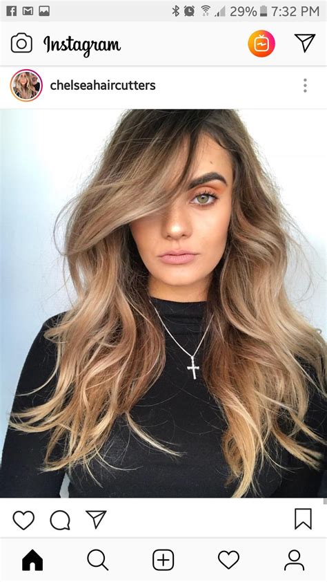 A lot of people use their long hair as a safety shield they can hide behind, but if your heart is screaming for short hair, then go for it. Nice bronde | Hair color, Long hair styles, Hair styles