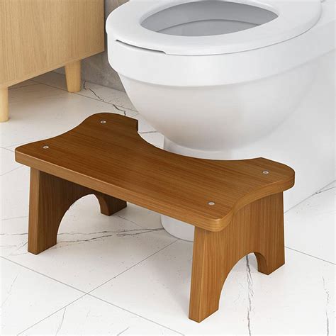 Buy Calidaka Squatting Toilet Stool Bamboo Toilet Stool 7 Inch Height The Original Toilet