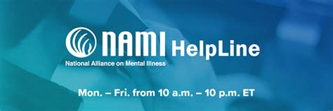 Nami Helpline Nami National Alliance On Mental Illness