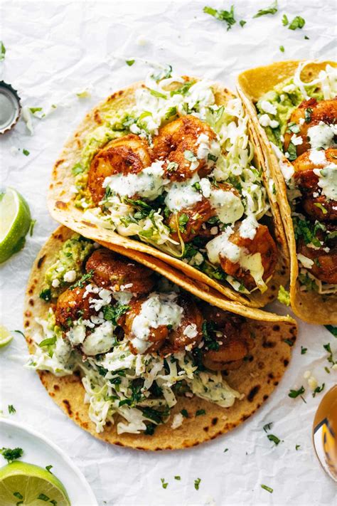 Check spelling or type a new query. Spicy Shrimp Tacos with Garlic Cilantro Lime Slaw Recipe ...
