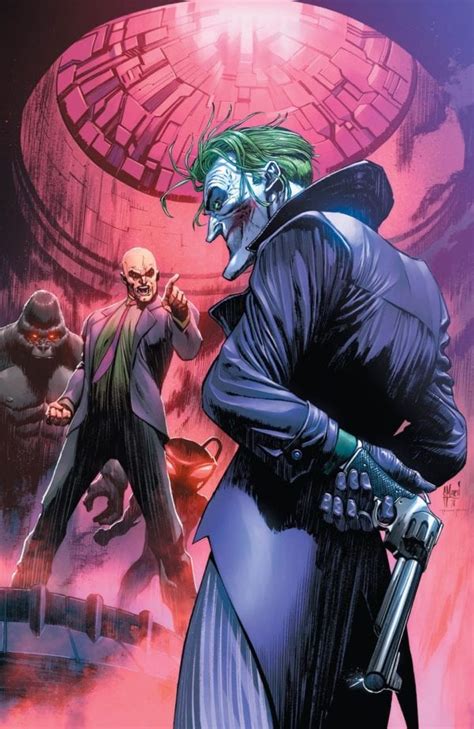 Determined to ensure superman's ultimate sacrifice was not in vain, bruce wayne aligns forces with diana prince with plans to recruit a team of metahumans to protect the world from an approaching threat of catastrophic proportions. The Batman Who Laughs returns in preview of Justice League #13