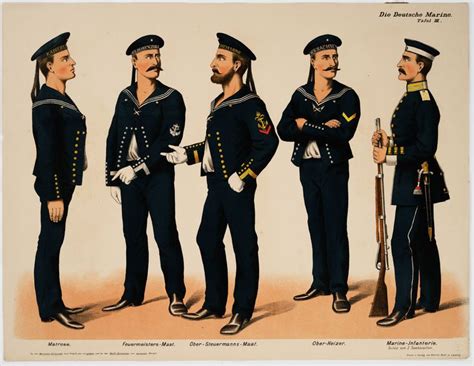 Die Deutsche Kaiserliche Marine 1890 Army And Navy German Army Sailor