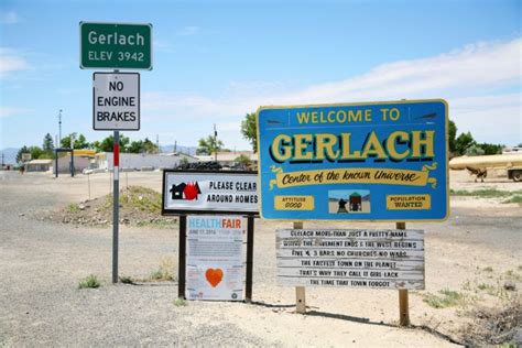The Darkest Town In The Country Is Right Here In Gerlach Nevada