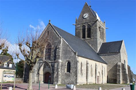 Sainte Mère Église Church In Normandy Normandy Gite Holidays