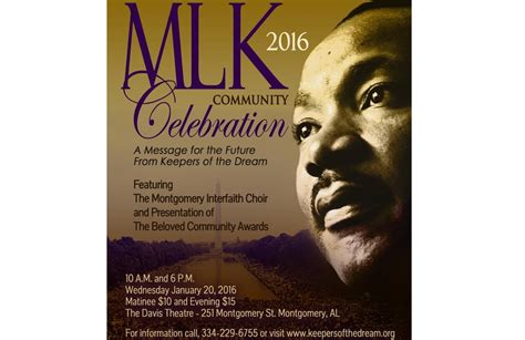 The Martin Luther King Jr. City-wide Community Celebration 2016