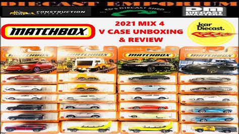 Matchbox 2021 Mix 4 V Case Full Unboxing And Review Toyota Mr2 Mclaren