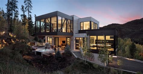 A Modern Mountain Home Inspired By Views Mountain Living