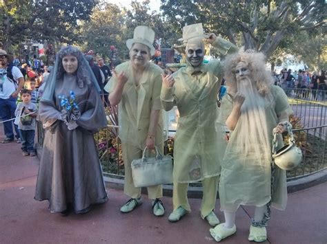 My Friends And I As The Hitchhiking Ghosts From The Haunted Mansion At