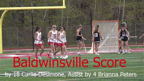 Girls Varsity Lacrosse Baldwinsville Vs Shenendehowa 4222023 Youtube