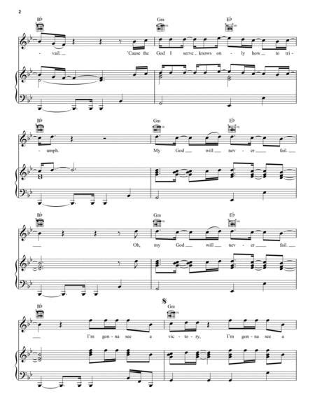 Download Digital Sheet Music Of Victory For Piano Vocal And Guitar