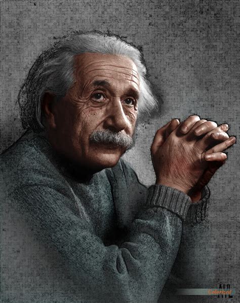 Colors For A Bygone Era Albert Einstein 1879 1955 By Yousuf Karsh