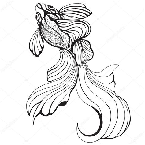 Greek artist βασίλης αντωνάκος was born in athens. Black And White Fish Drawing at GetDrawings | Free download
