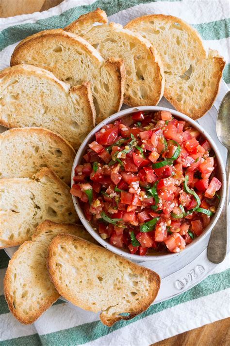 Receta De Bruschetta Fácil Teal Sound