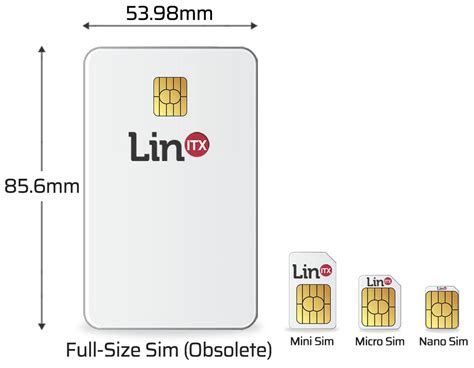 Mobile Phone G Lte Sim Card Size Guide Linitx Blog