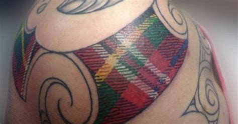 See more ideas about scottish tattoos, tattoos, thistle tattoo. Maori/Scottish Tartan Tattoo | Body Art | Pinterest | So ...