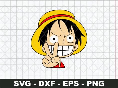 Luffy One Piece SVG | Vectorency