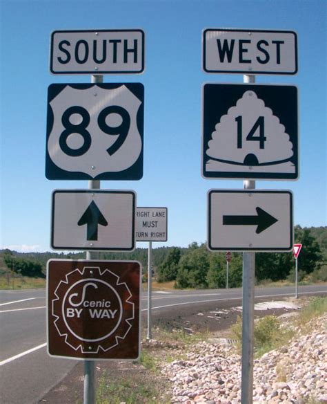 Utah U S Highway 89 State Highway 14 And Scenic By Way Aaroads