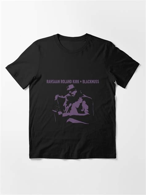 Rahsaan Roland Kirk Blacknuss Purple T Shirt For Sale By