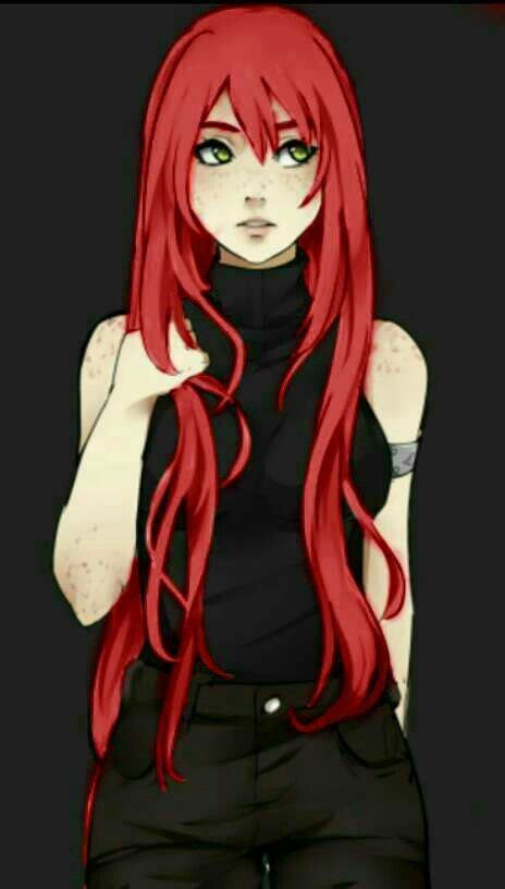 Pin By Ume On Asami Uzumaki Red Hair Girl Anime Anime Red Hair
