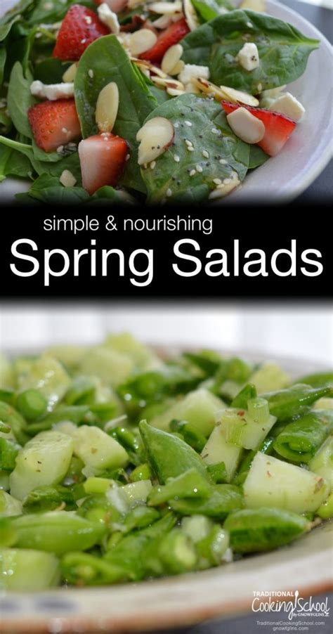 Simple Nourishing And Tasty Spring Salads