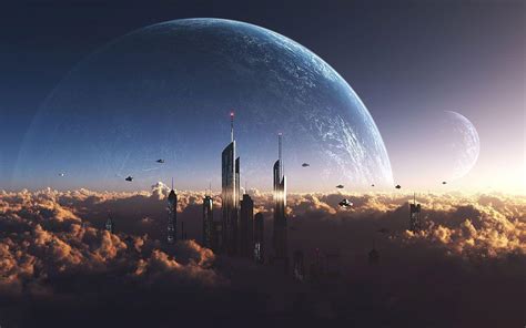 Future City Wallpapers Wallpaper Cave