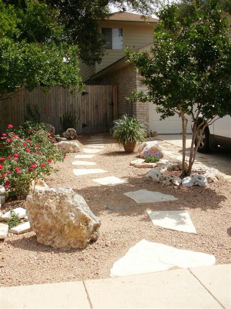Xeriscaping Project Rocks Flagstone Decomposed Granite Knockout
