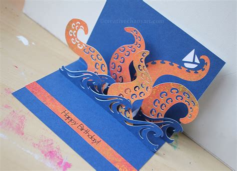 They cannot be used in the hunting fields. Creative Chaos Art: Pop-Up Sea Monster Card!