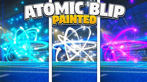 All Painted Atomic Blip Goal Explosions On Rocket League Tournament