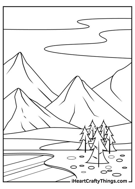 Mountains Coloring Pages (Updated 2022)